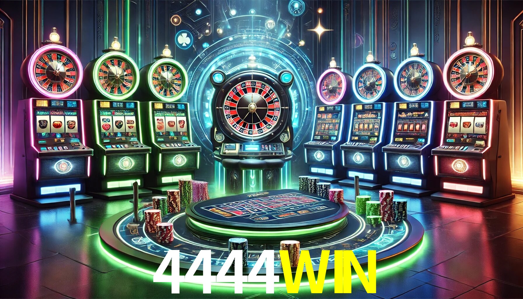 Jogos emocionantes no 4444WIN